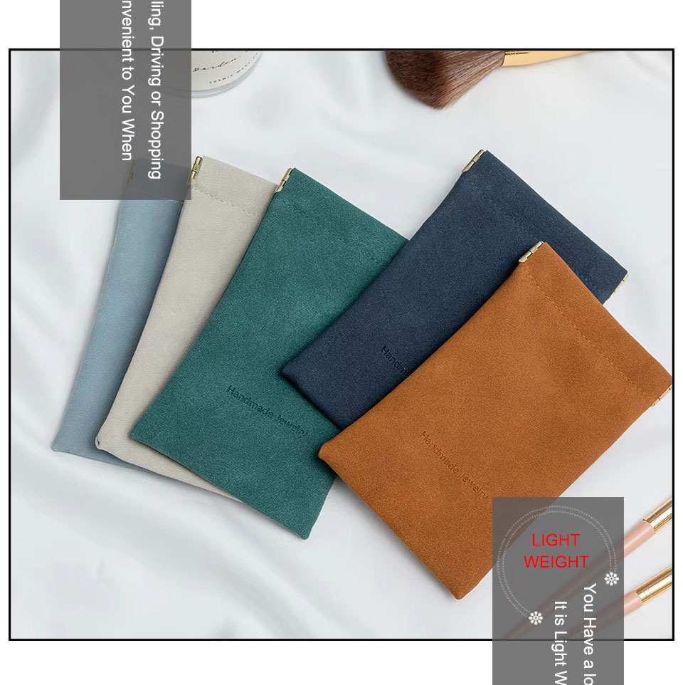 Leather Drawstring Pouch
