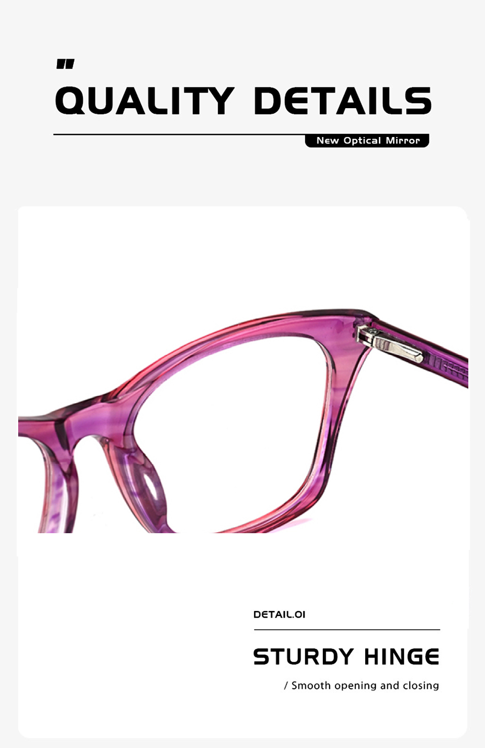 Polishing Acetate Glasses Frames