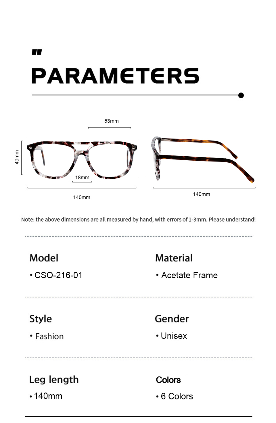 Round Eye Glass Frames
