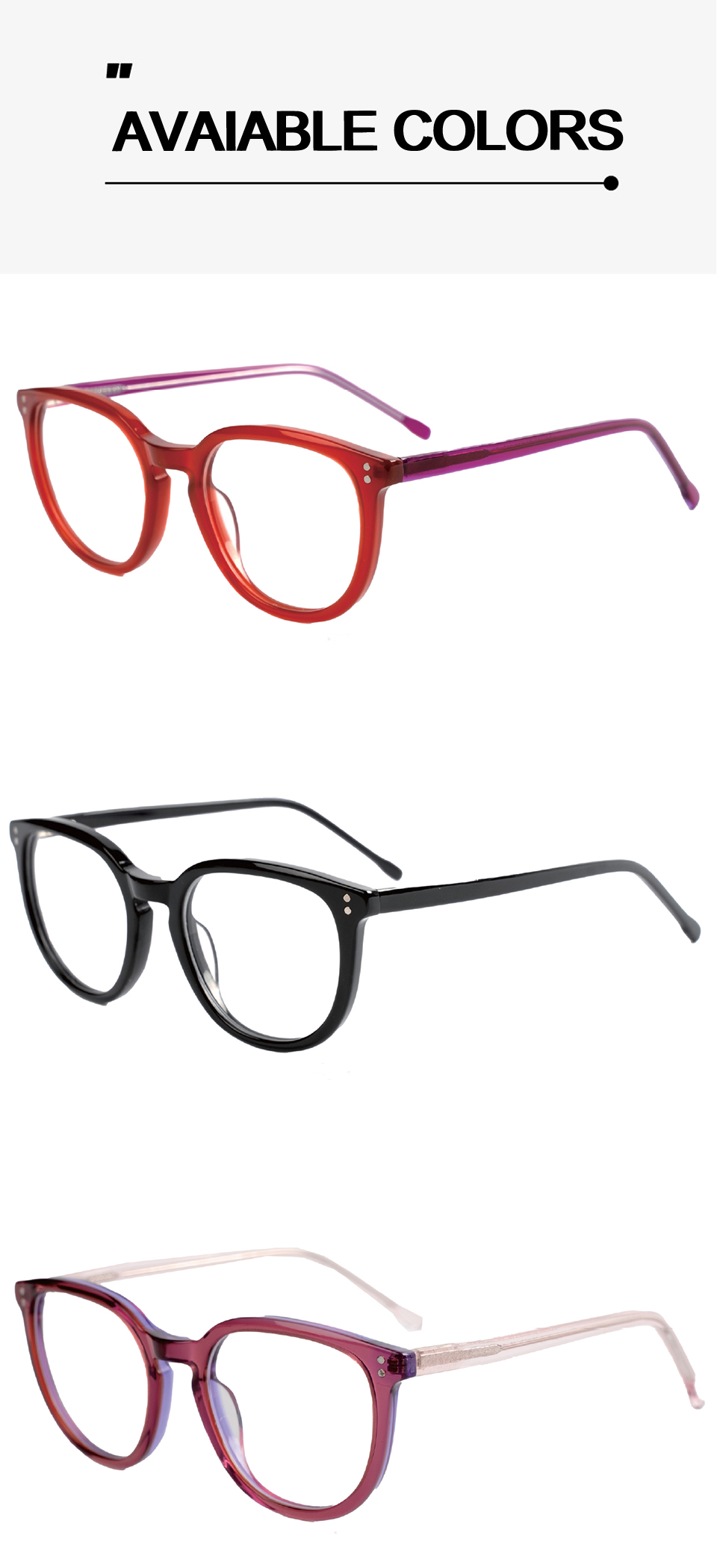 Vintage Cat Eye Glass Frames
