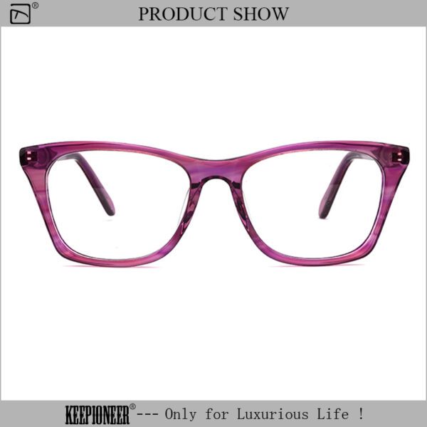 Vintage Round Acetate Glasses