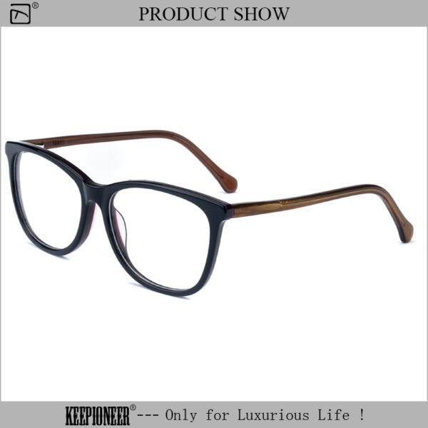 Mens Black Eyeglass Frames
