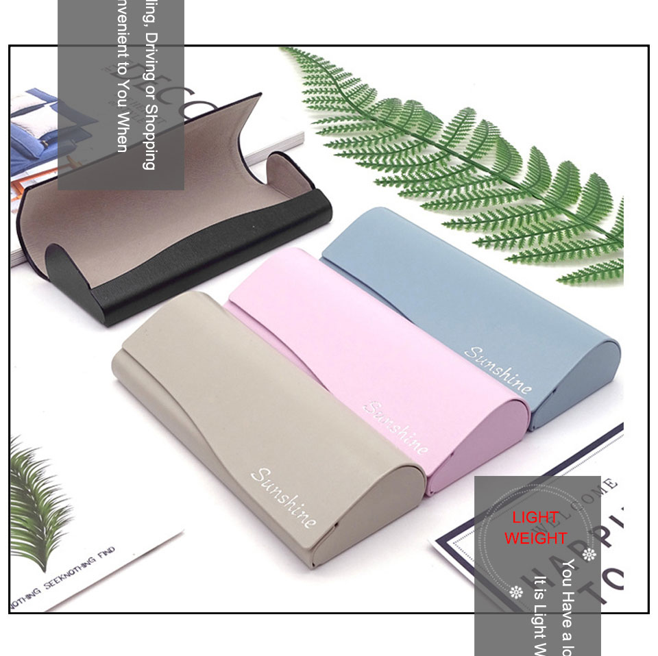 Solid Color Glasses Case