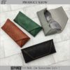 Hard Leather Glasses Case