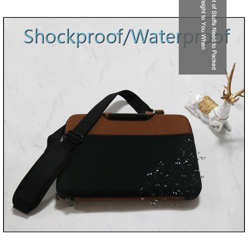 Leather Laptop Messenger Bag