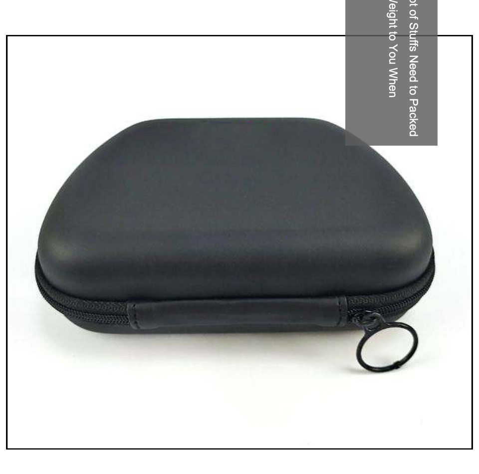 Black Medicine Storage Case