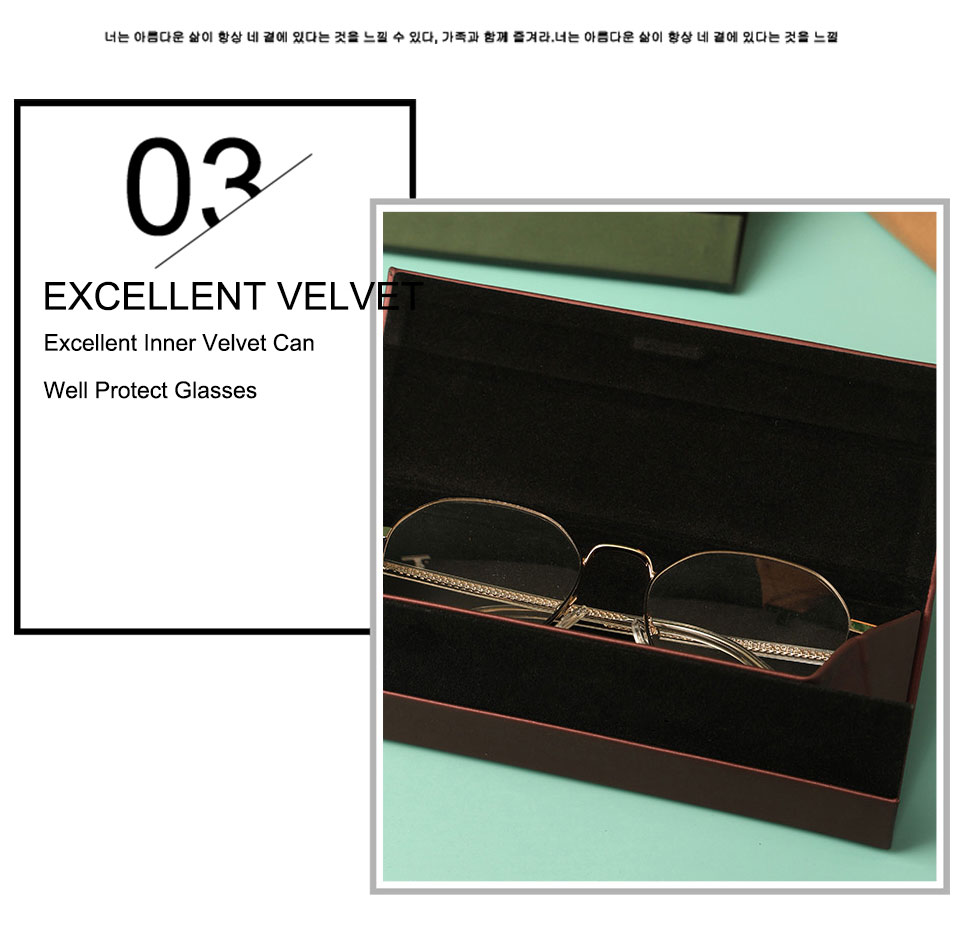 Collapsible Eyeglasses Case Flat