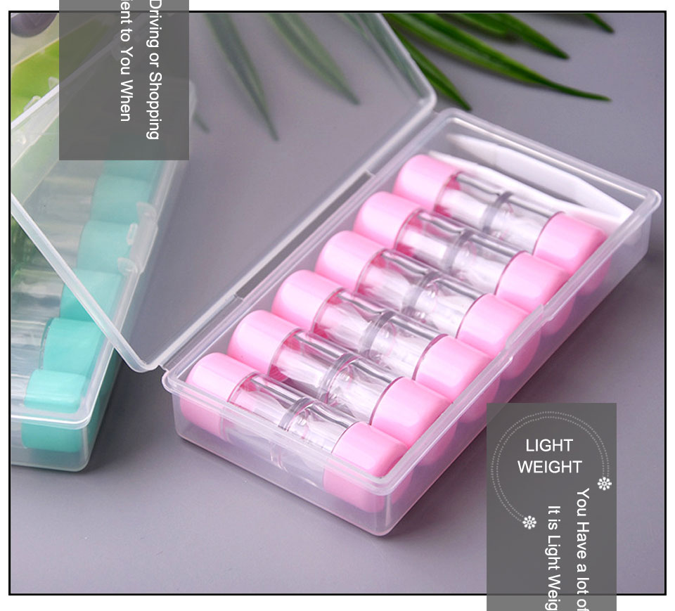 Color Contact Lens Box