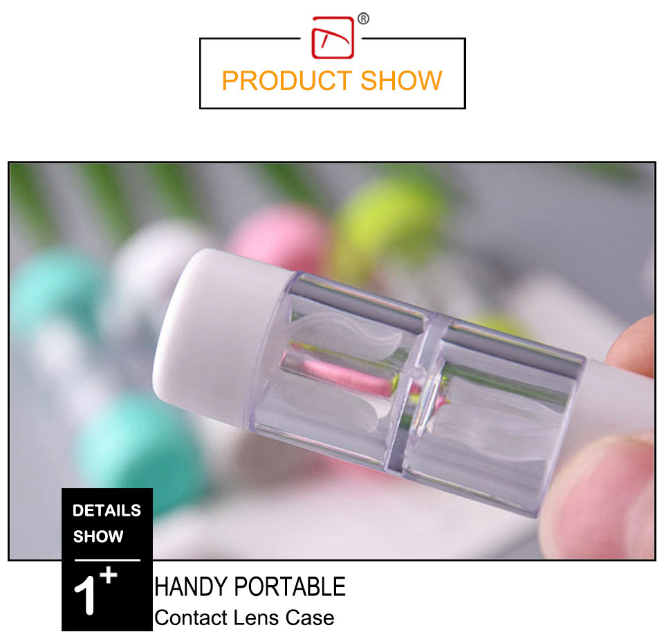 Color Contact Lens Case