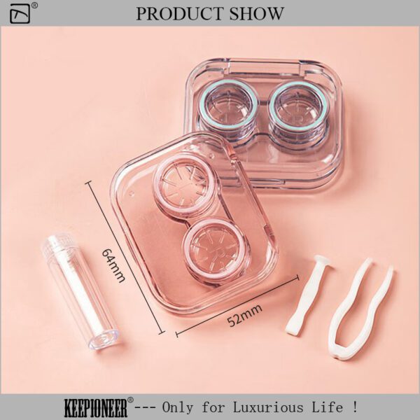 Color Contact Lens Case