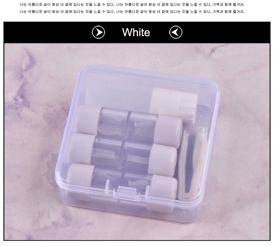 Contact Lens Case Eco-Friendly Custom Logo