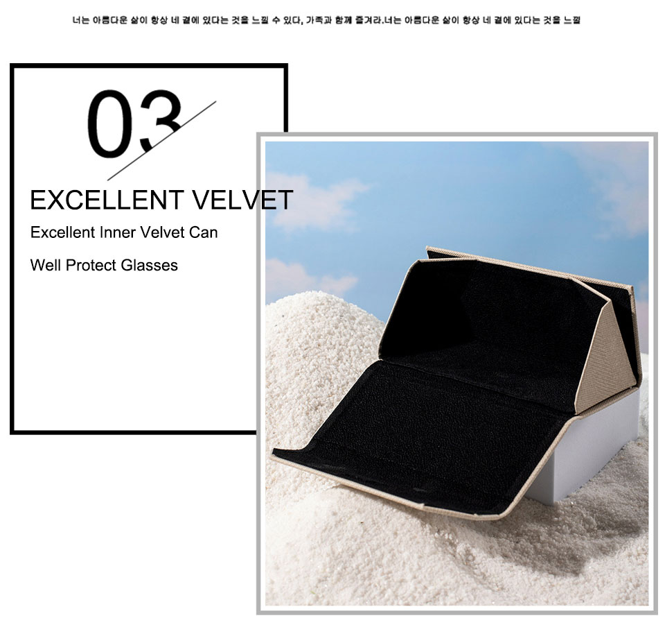 Custom Foldable Sunglasses Case