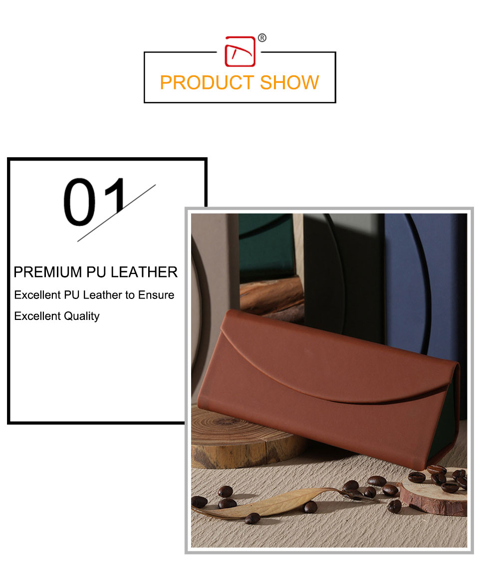 Custom Logo Folding Glasses Case