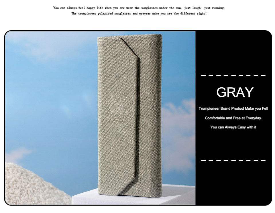 Custom Logo Glasses Case Handmade