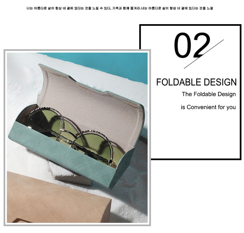 Custom Logo Pu Eyewear Box