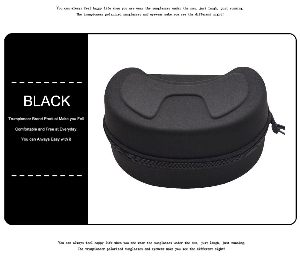 EVA Ski Goggles Zipper Glasses Case
