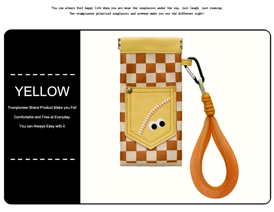 Eyeglass Case With Clip