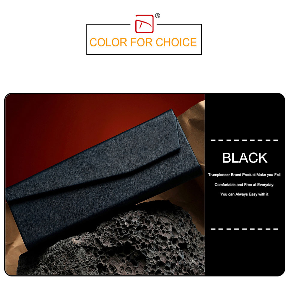 Folding Glasses Case Pu Leather