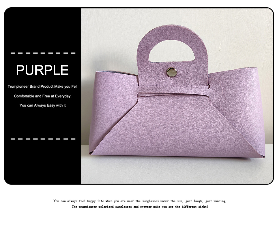 Portable Glasses Storage Bag Glass Case Custom