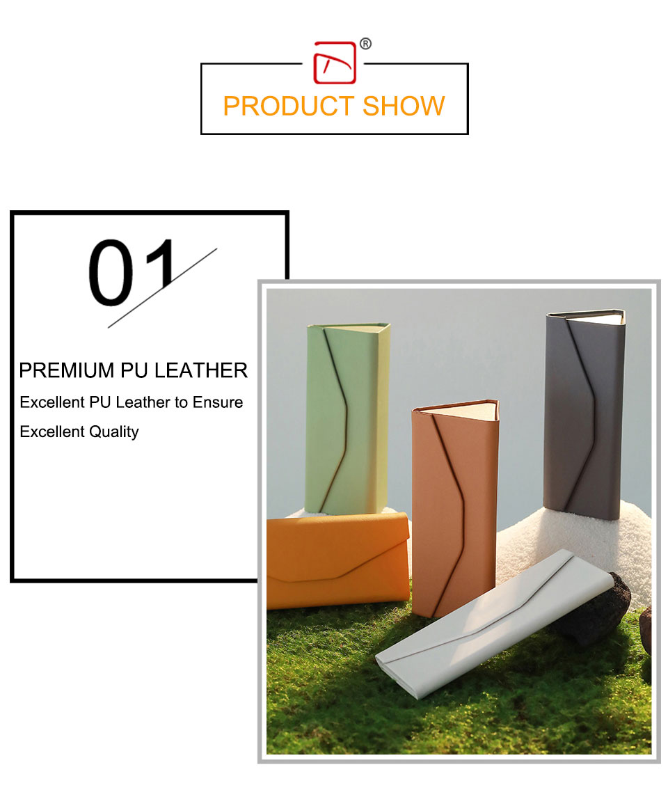 Glasses Case Folding Custom Logo