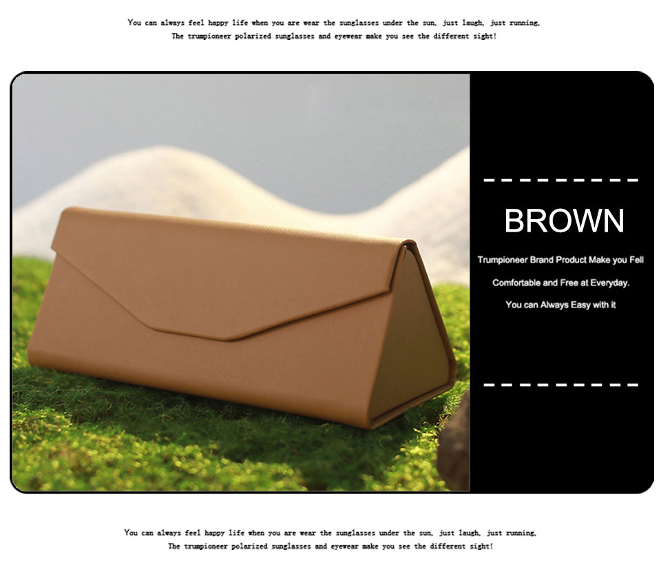 Handmade PU Luxury Sunglasses Case