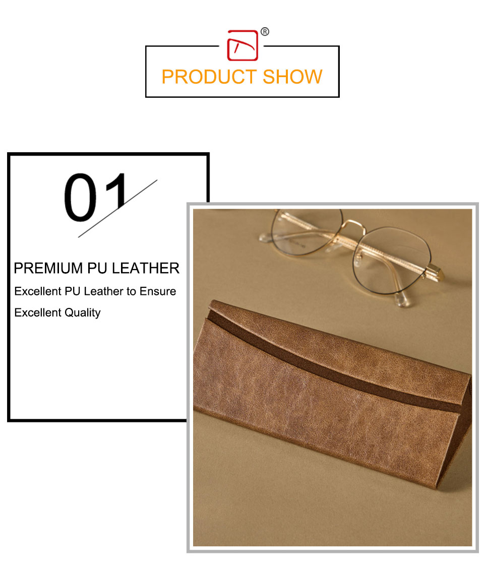 Leather Eyeglasses Case