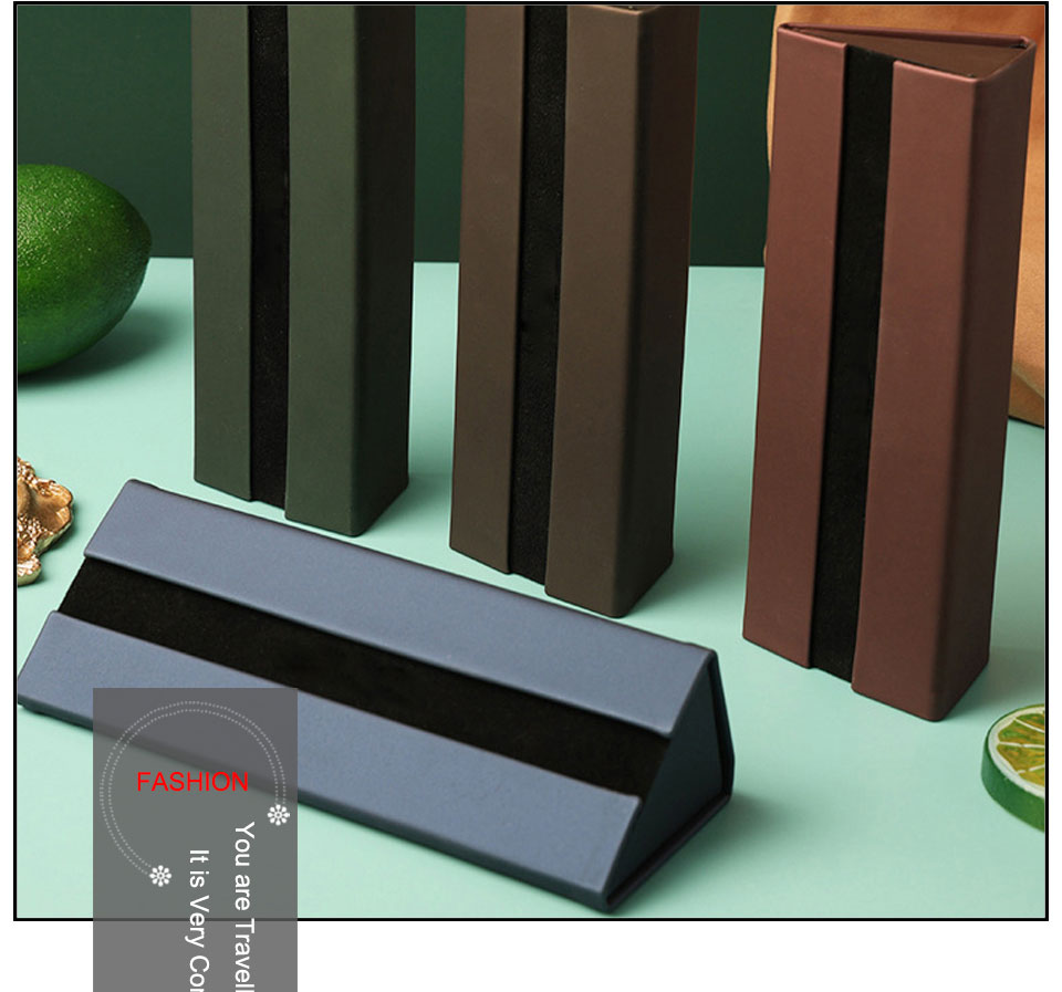 Leather Eyeglasses Case With Logo