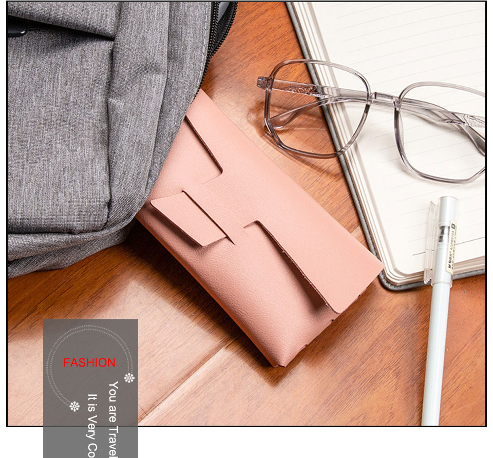 Leather Glasses Case With Belt Loop