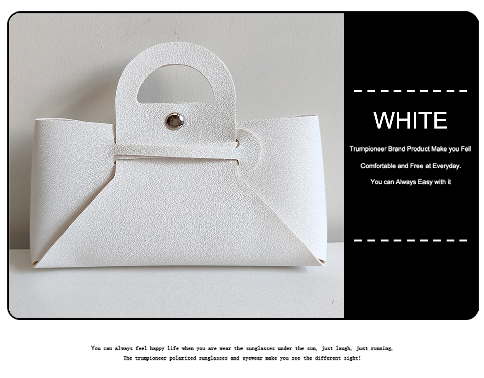 Leather Glasses Case With Belt Loop