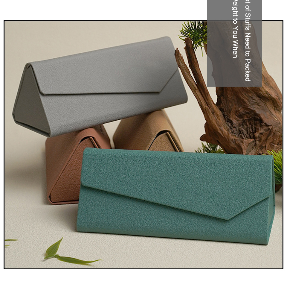 Leather Magnetic Sunglasses Box