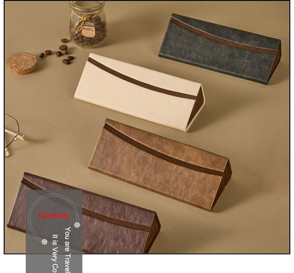 Luxury Leather Eyeglasses Case