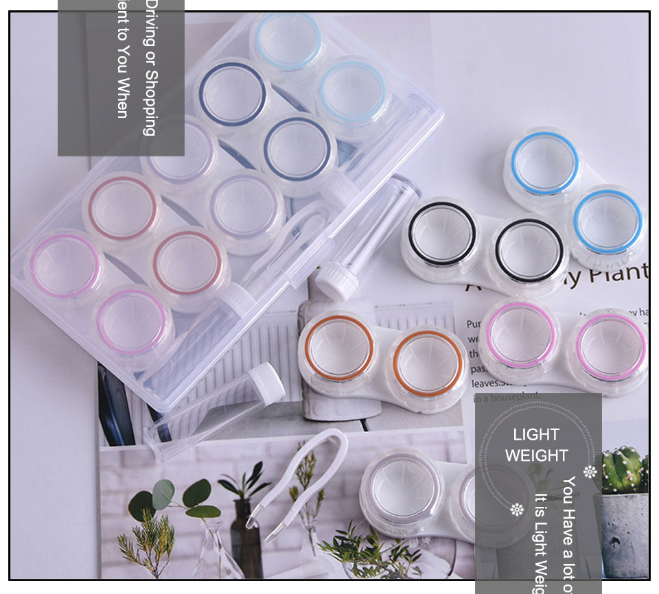 Mix Color Lovely Contact Lens Case