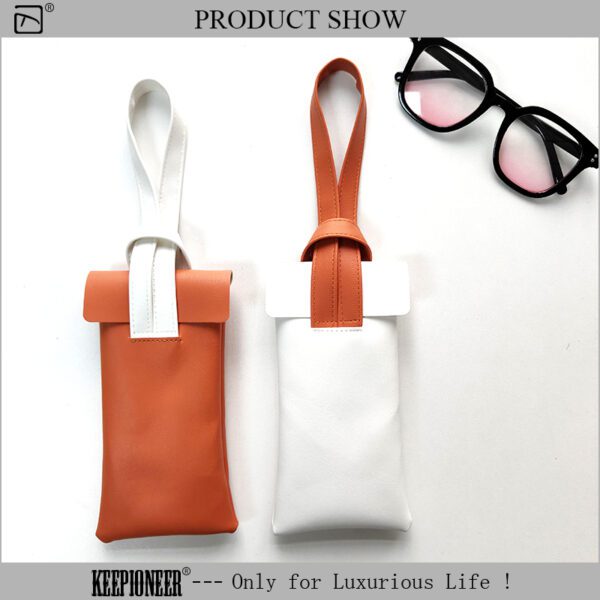 PU Leather Eyeglasses Pouch