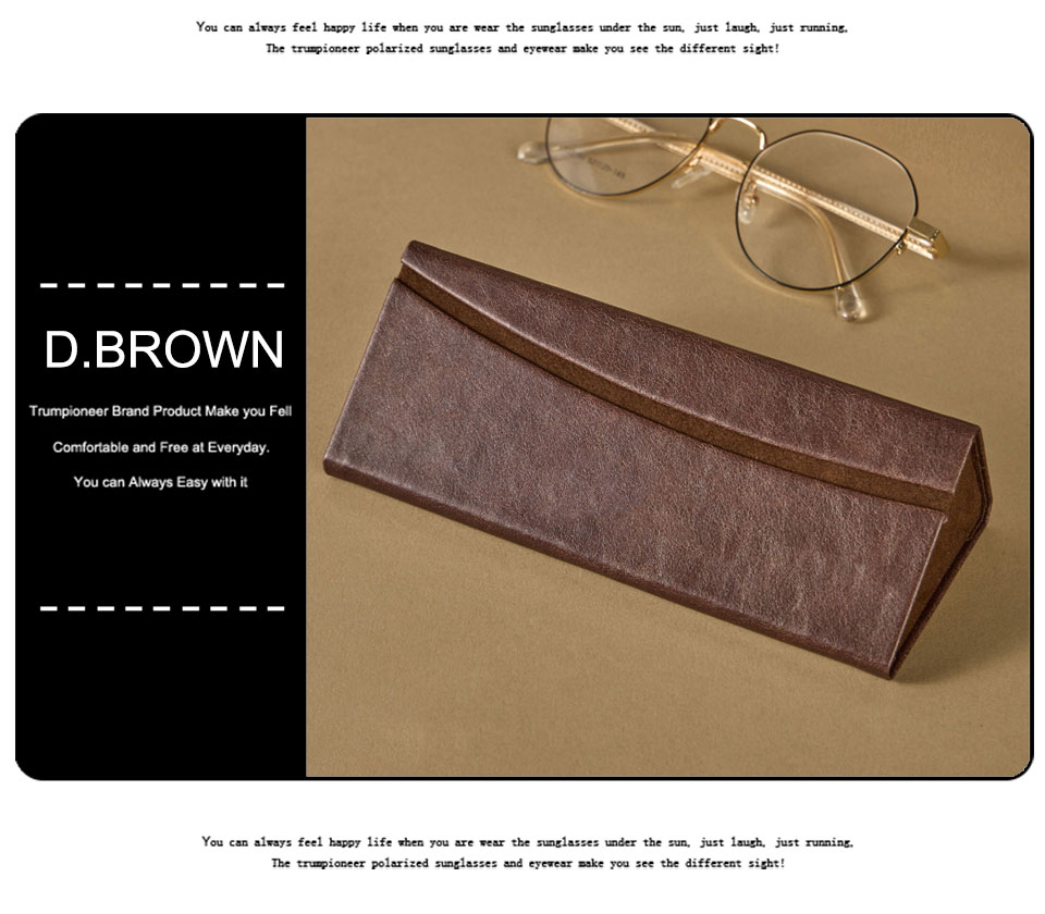 PU Leather Fashion Eyeglass Case