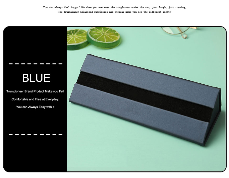 Packaging Leather Eyeglasses Case