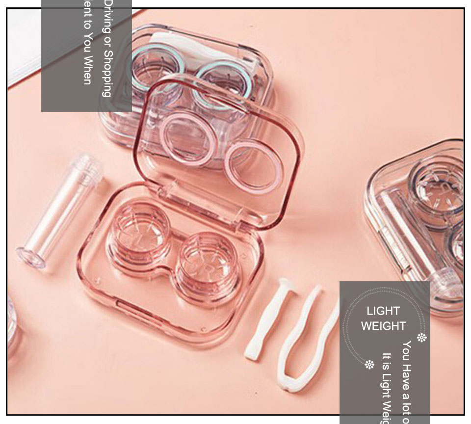 Portable Color Contact Lens Case