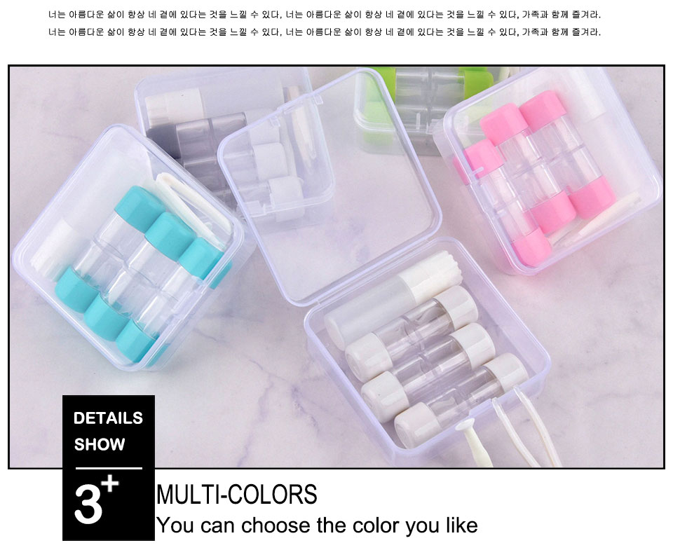 Portable Fashionable RGP Contact Lens Case