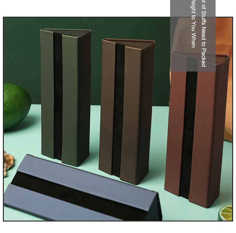 Portable Flat Folding Glasses Case