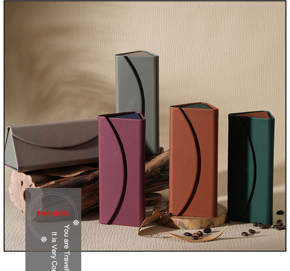 Portable Folding Glasses Case