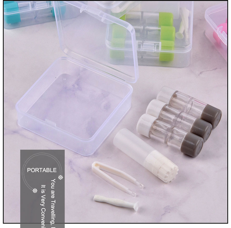 Portable RGP Contact Lens Case