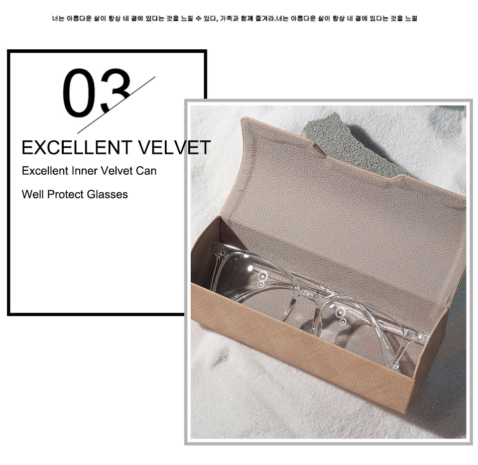 Pu Eyewear Box Cases