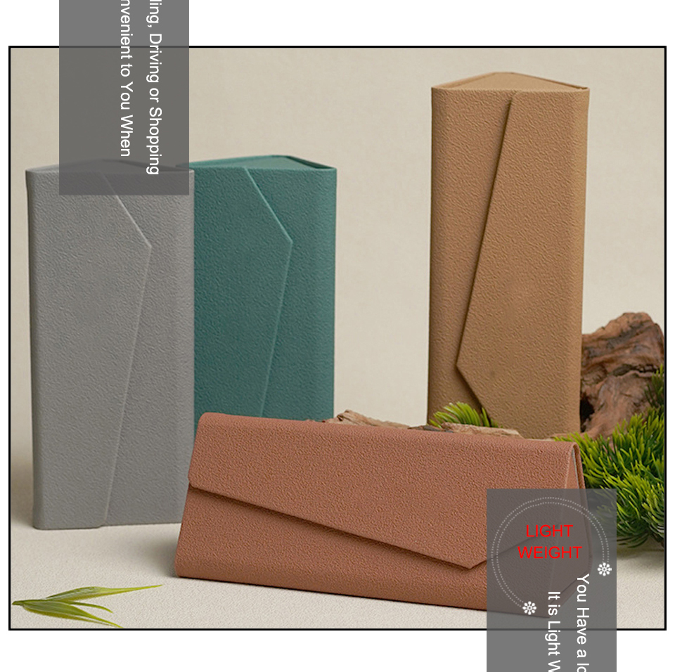 Pu Leather Magnetic Sunglasses Box