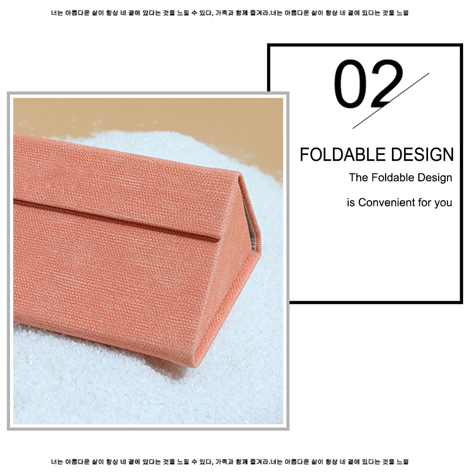 Semi-Hard Triangle Glasses Case