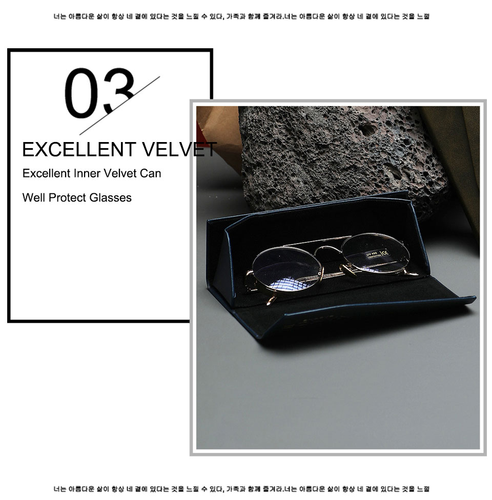 Triangle Sunglasses Case Custom Logo