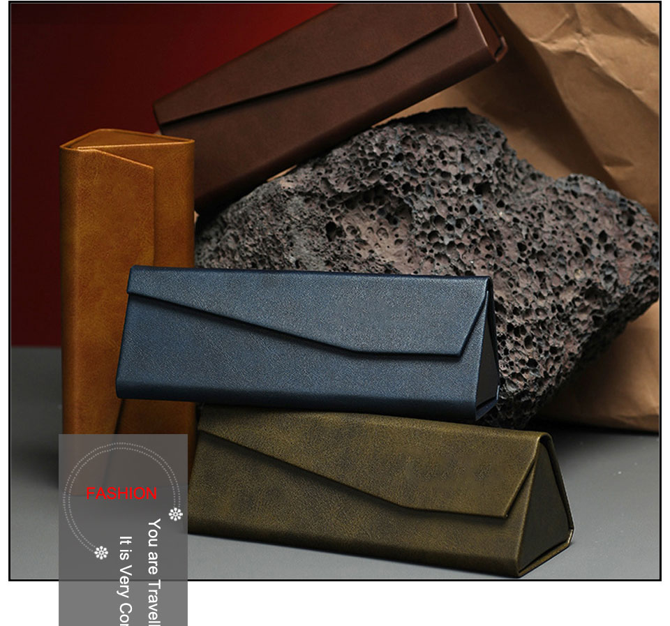 Triangle Sunglasses Case Logo