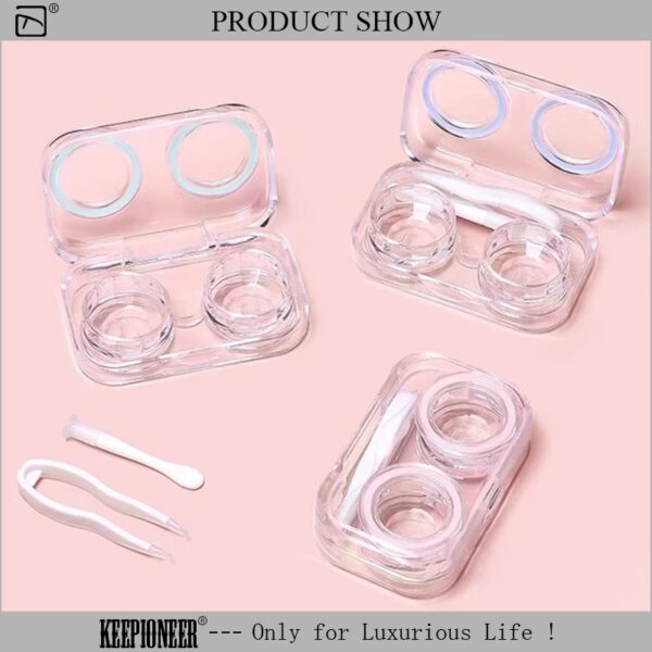 ransparent Contact Lens Box
