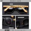 Bamboo Arm Sunglasses