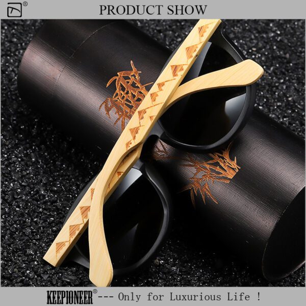 Bamboo Frame Glasses