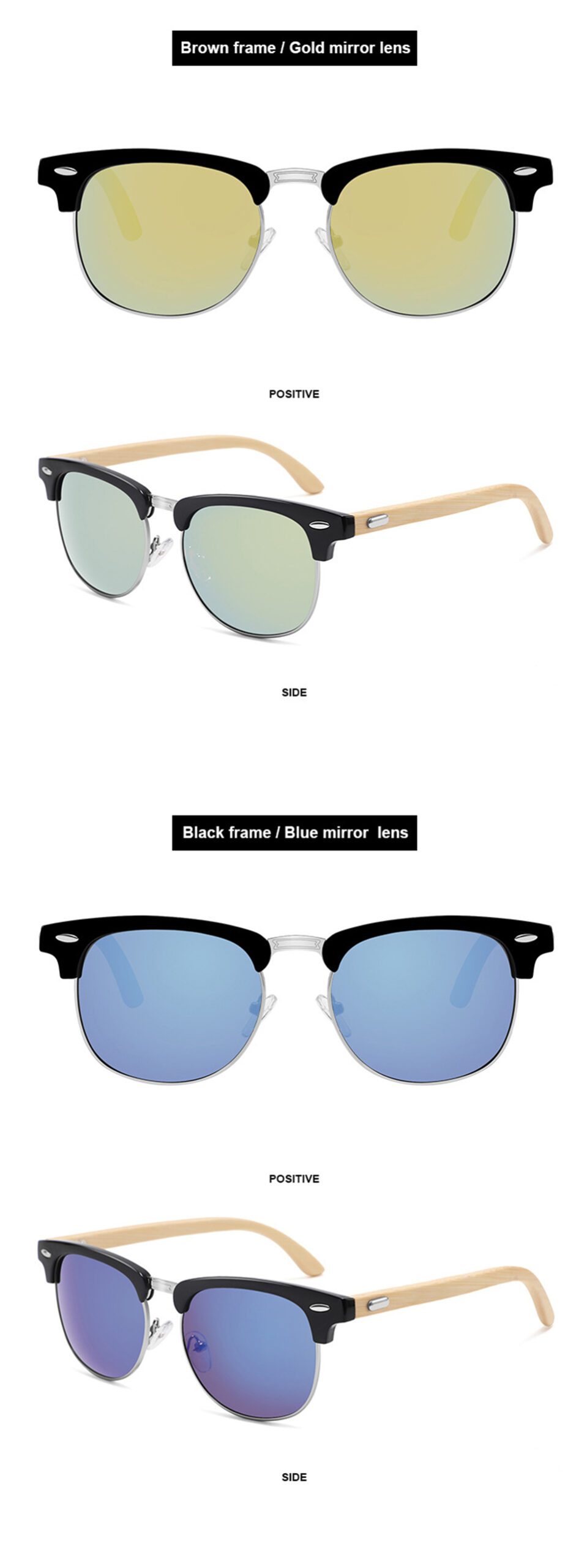 Bamboo Sun Glasses