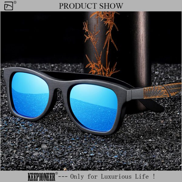 Bamboo Sunglasses Men Polarized
